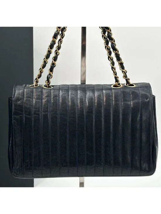 Chanel Mademoiselle Quilted Chain Shoulder Bag Vintage - Picture 5 of 16